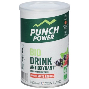 Punch Power, BiOdrink Antioxydant Fruits rouges sans gluten - Energiedrink, Punch Power BiOdrink Antioxydant Fruits rouges sans gluten - Energiedrink 500 g