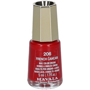 Mavala, Mavala Switzerland - Nagellack Mavala Mini Color's #206 French Can - 5 ml, Mavala Nagellack Cabaret Color 206 French Cancan (5ml)