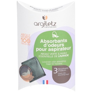 Argiletz, Argiletz Geruchsbinder für Staubsauger Lavendelduft, Argiletz Geruchsbinder für Staubsauger Lavendelduft