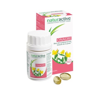 NATURACTIVE LABO PF, Naturactive Capsule Onagre Gélule, complément alimentaire à base de plante. bt 60, Naturactive Capsule Onagre Gélule, complément alimentaire à base de plante. bt 60