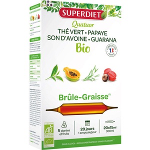 Superdiet, Super Diet Bio-Quartett Fettverbrennung - Ampulle, Super Diet Bio-Quartett Fettverbrennung - Ampulle