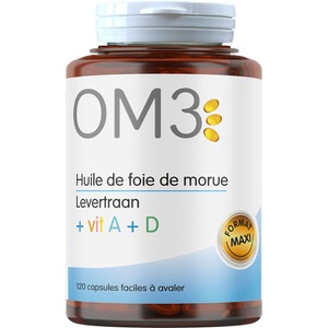 Super Diet, OM3 Lebertran Vit A+D, Kapsel, OM3 Lebertran Vit A+D, Kapsel