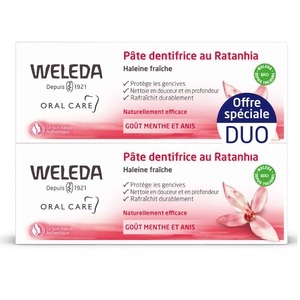 Weleda, Ratanhia-Zahncrème - 75ml, Weleda Zahnpasta ratanhia