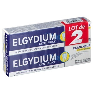 Pierre Fabre Oral Care, Elgydium Zahnpasta Weißheit Zitronenfrische, Elgydium Zahnpasta Weißheit Zitronenfrische