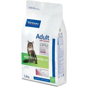 Virbac, Virbac Veterinary HPM Adult Salmon Neutered & Entire Cat 3 kg, 