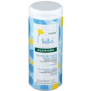 Klorane pediatril, Klorane Pédiatril - Babypuder Calendula - 100 g, Klorane Bébé Change Calendula-Schutz-Toilettenartikel-Pulver