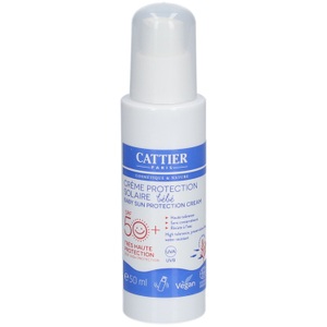 Pierre Cattier SAS, Cattier Bio Baby Sonnenschutz-Creme Spf50+, 