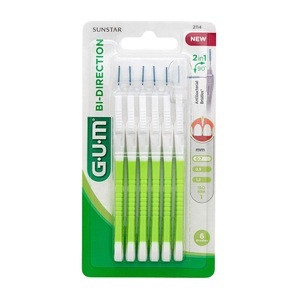 SUNSTAR ITALIANA Srl, GUM Interdentalbürsten, GUM® Bi-Direction Interdentalbürste 0,7 mm