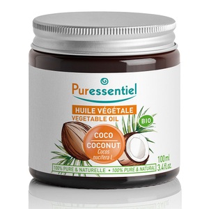Puressentiel, Puressentiel Pflanzenöl Kokos Bio (100 ml), Puressentiel Kokosnussöl bio