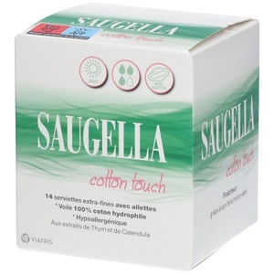 Viatris Sante (F), Saugella Cotton Touch Damenbinden Tag, 
