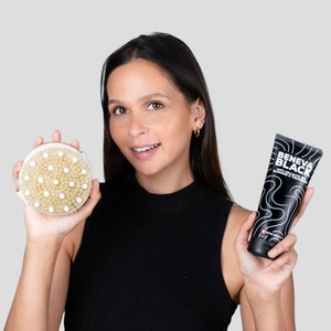 Beneva Black, Anti-Cellulite-Box | Cellulite Behandlung & Bekämpfen | Anti Cellulite Creme, Gel & Bürste | Swiss Made, Anti-Cellulite Box