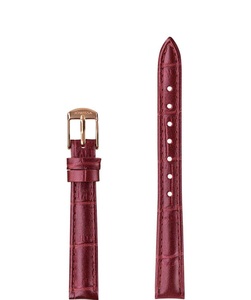 Jowissa, Jowissa Perlkroko Leder Uhrband E3.1486.S Red / Rose, Leder Uhrband E3.1486.S