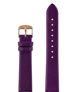 Jowissa, Jowissa Mattes Leder Uhrband E3.1471.L Violett / Rosa, Mattes Leder Uhrband E3.1471.L