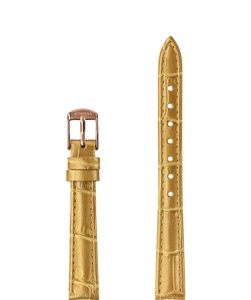 Jowissa, Jowissa Perlkroko Leder Uhrband E3.1462.S Braun / Rosa, Leder Uhrband E3.1462.S