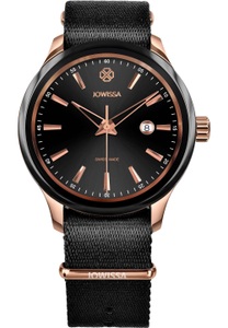 Jowissa, Jowissa Tiro Schweizer Herrenuhr J4.246.L Schwarz / Rosa, Tiro Schweizer Herrenuhr J4.246.L