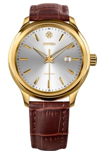 Jowissa, Jowissa Tiro Schweizer Herrenuhr J4.296.L Gold / Silver / Brown, Tiro Schweizer Herrenuhr J4.296.L