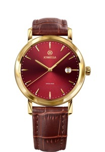 Jowissa, Jowissa Magno Schweizer Herrenuhr J4.541.L Gold / Rot, Magno Schweizer Herrenuhr J4.541.L