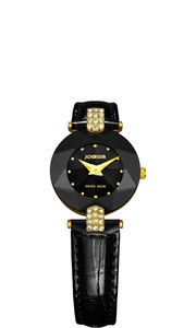 Jowissa, Facet Strass Swiss Ladies Watch J5.007.S, Facet Strass Schweizer Damenuhr J5.007.S