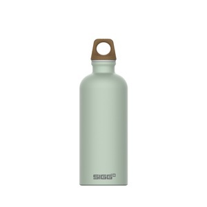 SIGG, Traveller MyPlanet 600 ml Trinkflasche, Sigg Traveller MyPlanet Repeat Plain Aluflasche hellgrün