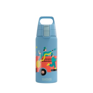 SIGG, Trinkflasche Shield Therm ONE Pompiers 0.5 L, Shield Therm One 500 ml Kinder Trinkflasche