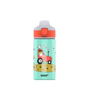 SIGG, Kinder Trinkflasche Miracle Tractor Farm 0.4 L, Miracle Alu 400 ml Kinder Trinkflasche