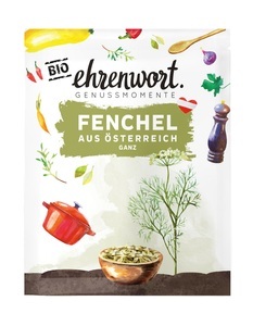 ehrenwort, BIO Fenchel aus Österreich ganz Briefchen, BIO Fenchel aus Österreich ganz Briefchen