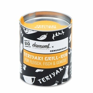 undefined, BIO Teriyaki Grill-Rub für Fleisch, Fisch & Gemüse, BIO Teriyaki Grill-Rub für Fleisch, Fisch & Gemüse