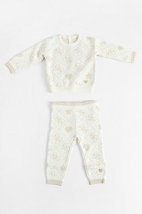 Guess, Guess Baby-Set | Offwhite | Baby | 3-6m, Guess Baby-Set - Offwhite 3-6m