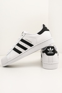 adidas Originals, adidas Originals Sneaker »Superstar J«, Adidas Originals Superstar Sneaker - Weiss + Schwarz + Goldfarbe EU37 1/3