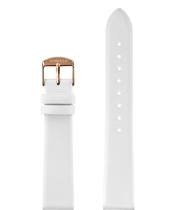 Jowissa, Jowissa Mattes Leder Uhrband E3.1483.L Weiss / Rosa, Mattes Leder Uhrband E3.1483.L