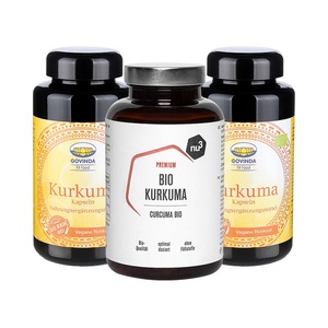 Govinda, 2 x Govinda Kurkuma-Kapseln Bio + nu3 Bio Kurkuma Kapseln, 