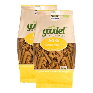 Govinda, Govinda Bio Goodel Nudeln Kichererbse (Penne) / 2 x 250 g, 