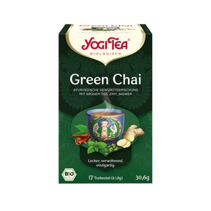 Yogi Tea, Yogi Tea Bio Green Chai 17 Beutel, 