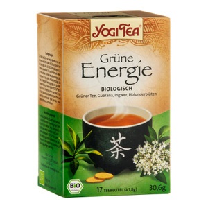 Yogi Tea, Yogi Tea Bio Grüne Energie 17 Beutel, 