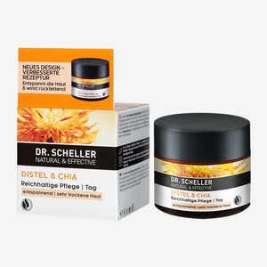 Dr. Scheller, Dr. Scheller Intensiv Aufbauende Tagespflege, Distelöl-Chiasamen, 