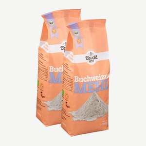 Bauckhof, Bauckhof Bio Buchweizen Mehl 2 x 500 g, 