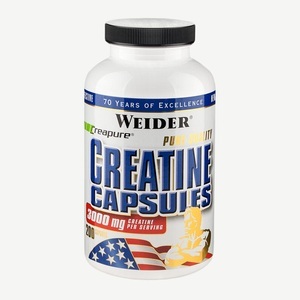 Weider, Weider Creatin 3000 mg, Pure Creatine Capsules (200 Kapseln)