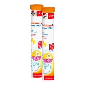 Doppelherz, Doppelherz Calcium + D3 Osteo 1000 2 x 15 Tabletten, 