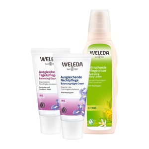 Weleda, Weleda Erfrischendes Hautpflege-Set, 