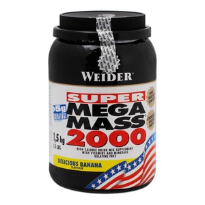 Weider, Weider Mega Mass 2000 Banane, 