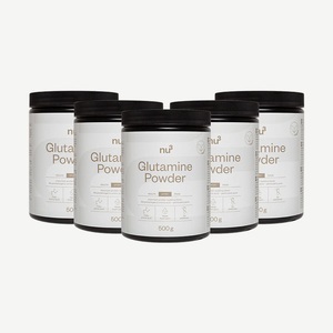 nu3, nu3 L-Glutamine 5 x 500 g, 