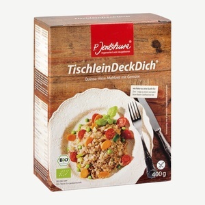 P. Jentschura, P. Jentschura Bio TischleinDeckDich, Quinoa-Hirse 400 g, 