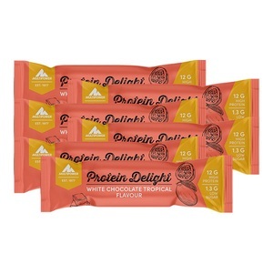 Multipower, Multipower Protein Delight Bar White Chocolate-Tropical / 6 x 35 g, 
