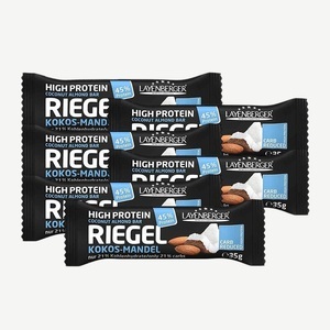 Layenberger, Layenberger High Protein Riegel Kokos-Mandel / 6 x 35 g, 