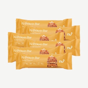 nu3, nu3 Fit Protein Bar Salted Caramel / 6 x 55 g, 