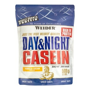 Weider, Weider Overnight Protein 100 % Casein, Vanille-Sahne, Pulver, 
