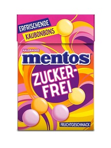 Mentos, mentos Zuckerfrei Frucht 45g, mentos Zuckerfrei Frucht 45g
