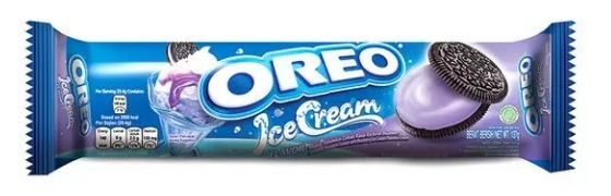 Oreo, Oreo Ice Cream Blueberry, 133g, 