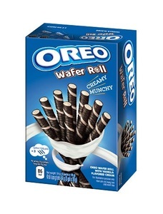 undefined, Oreo Wafer Roll Vanilla 54g Waffelröllchen, Oreo Wafer Roll Vanilla 54g
