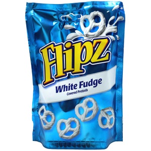 Flipz, Flipz Pretzels White Fudge, 90g, McVitie's Flipz White Fudge 90g